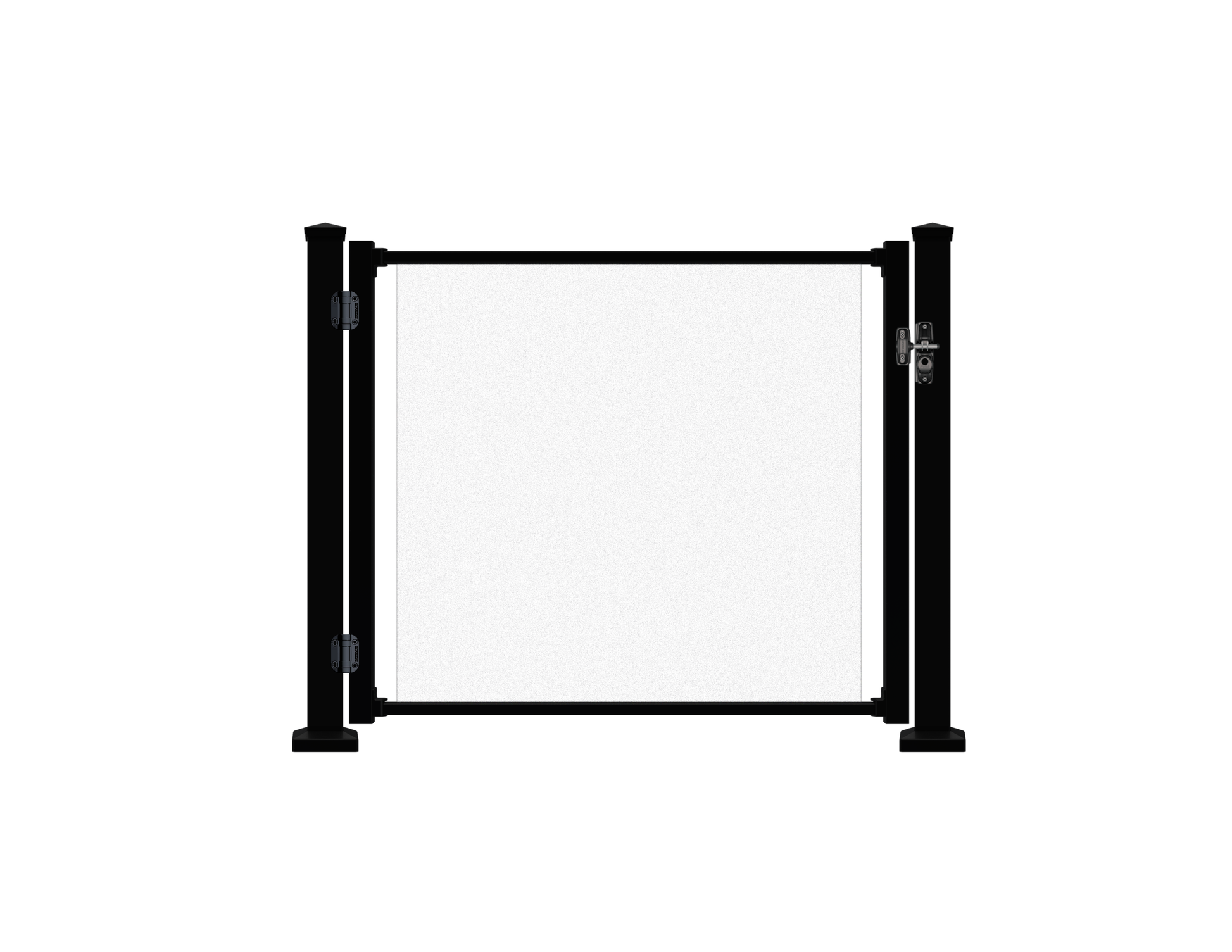 4' Glass Gate Kit