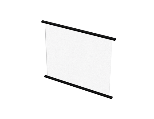 4' Glass Rail (2pk)