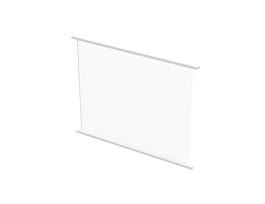 4' Glass Rail (2pk)