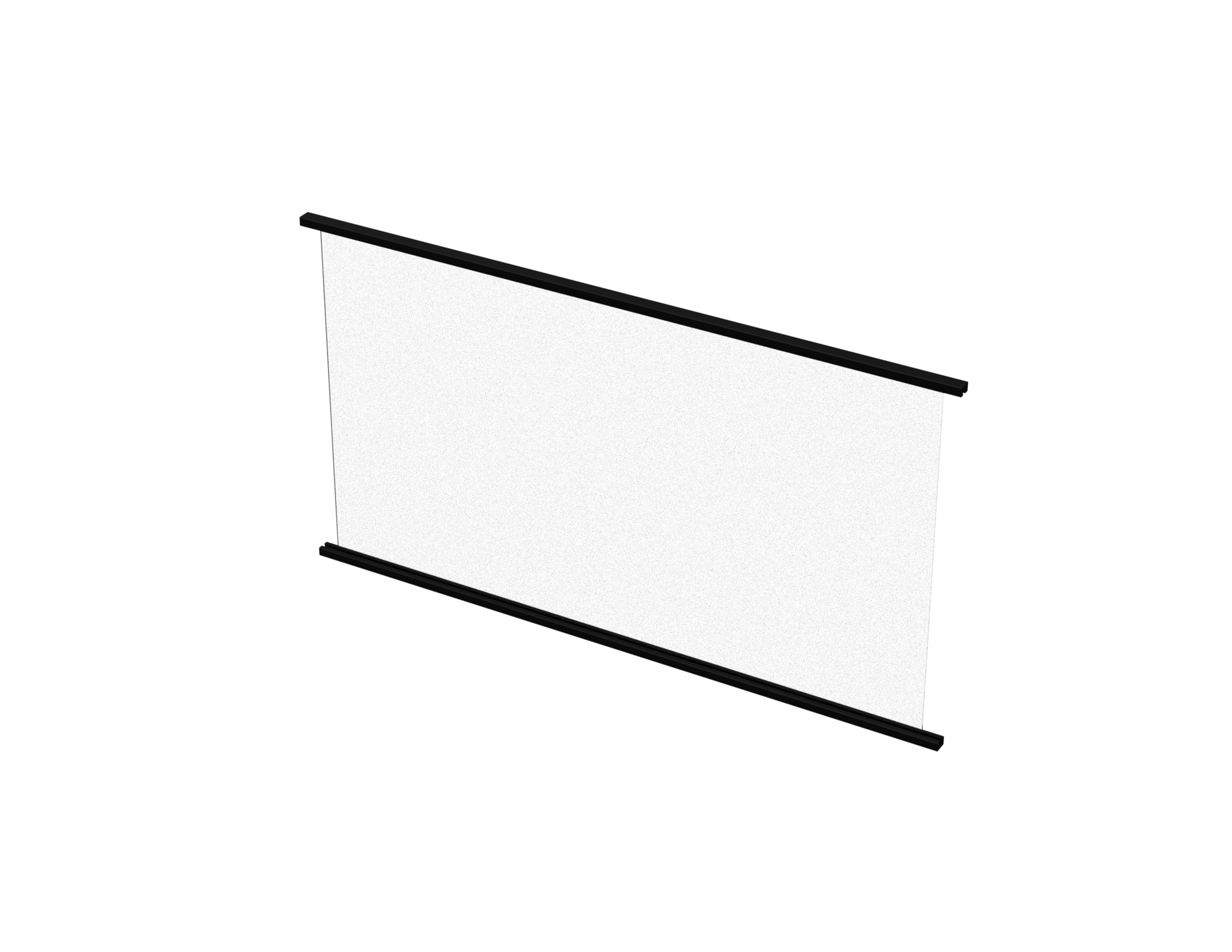 6' Glass Rail (2pk)