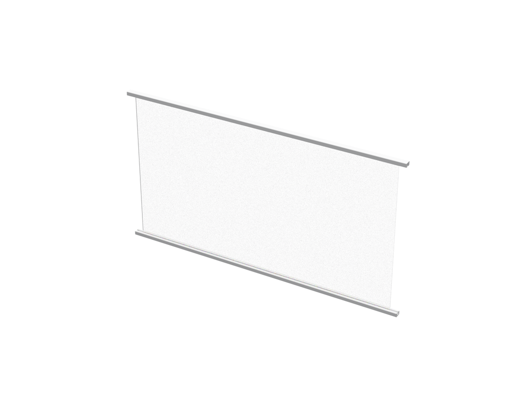 6' Glass Rail (2pk)