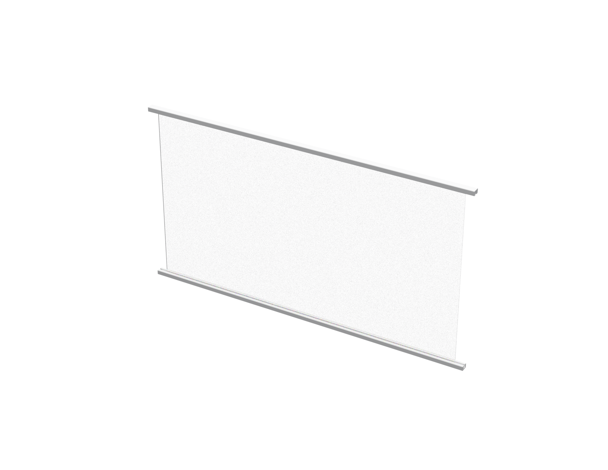6' Glass Rail (2pk)