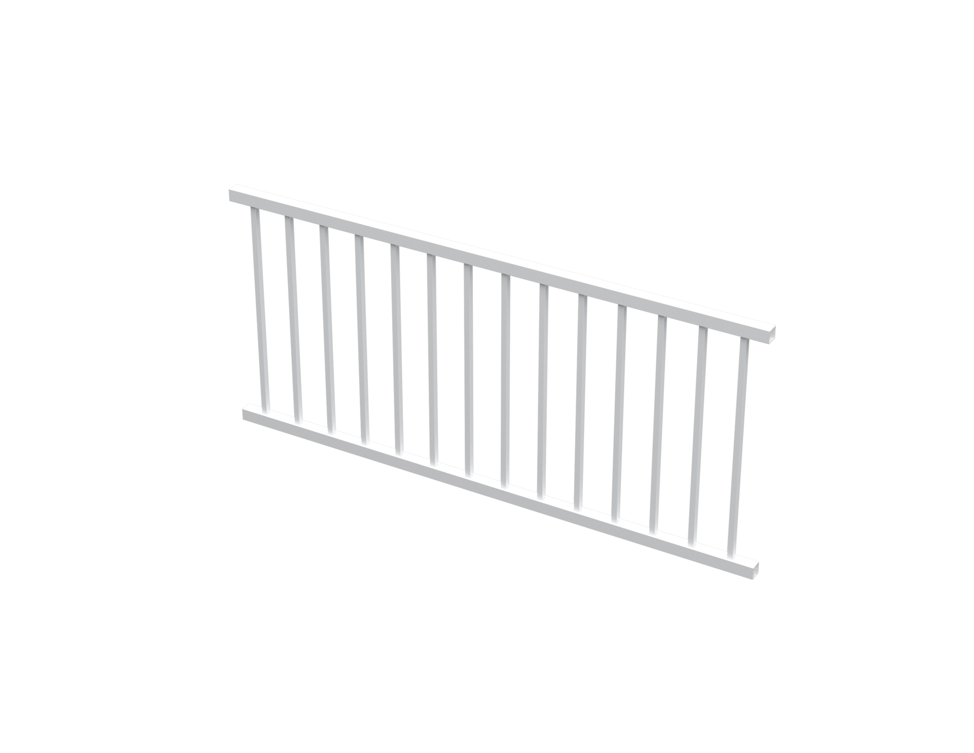 6' Stair Picket Rail