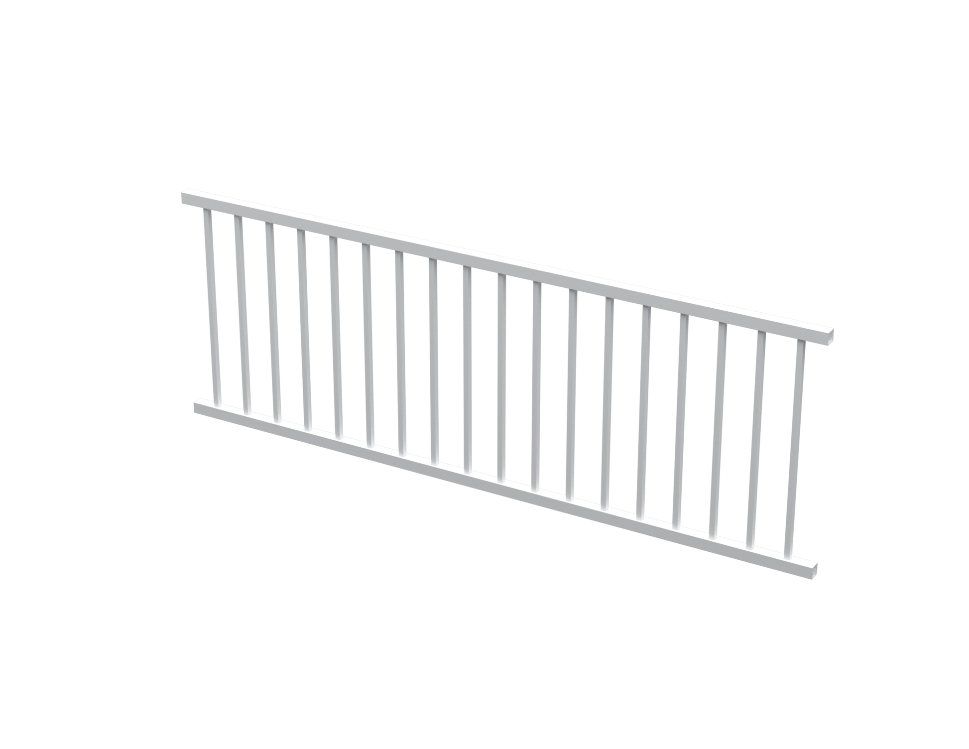 8' Stair Picket Rail