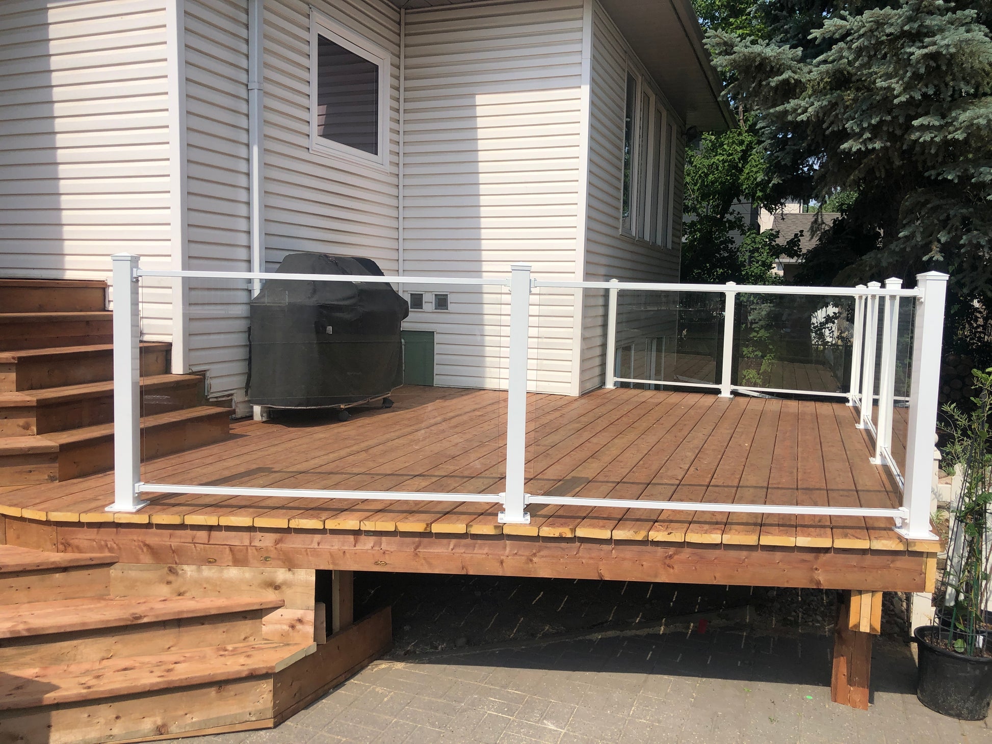 6' Glass Rail (2pk)